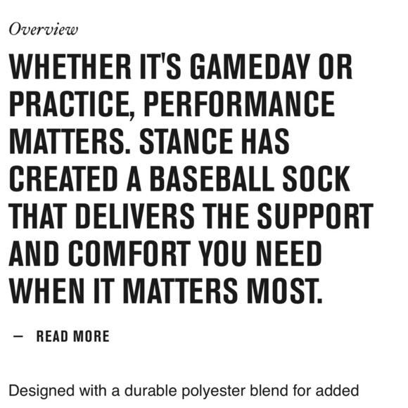 BNWT Diamond Baseball Socks by Stance - Picture 6 of 6